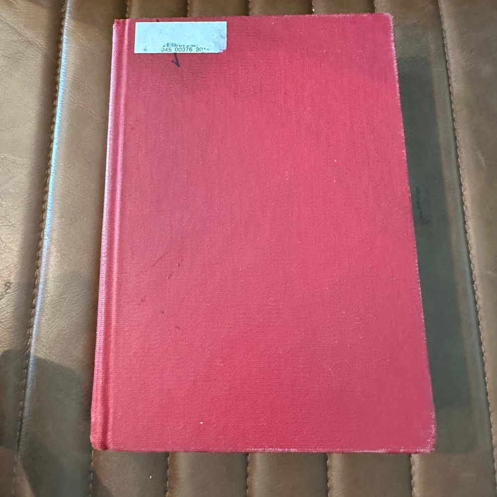 Creative Poetry B Roland Lewis 1931 Stanford University Press Hardcover Red Book